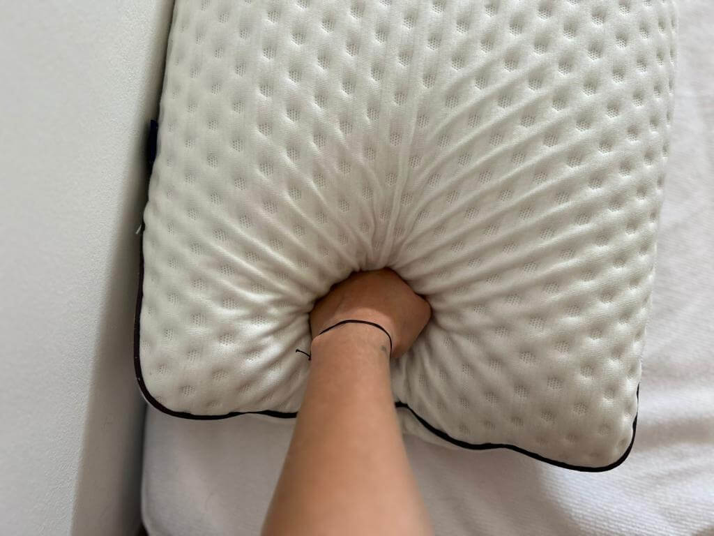 almohada emma premium espuma de memoria prueba